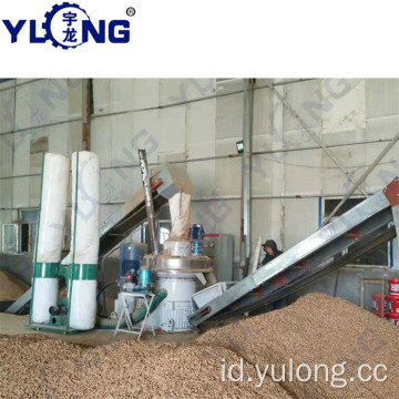 YULONG XGJ560 Veneer mesin pembuat pelet limbah